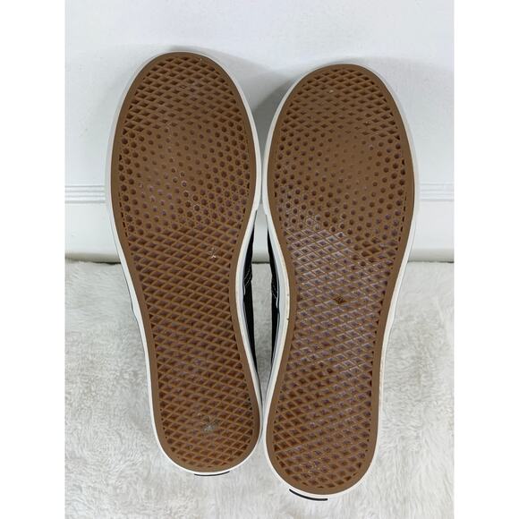 Vans Black Classic Lace-Up Canvas Sneakers Men's 5.5 / Women's 7 - Picture 6 of 8